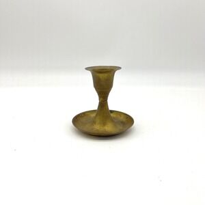 Vintage Brass Candlestick Holder Small‎ Taper Candle Stand Single Light